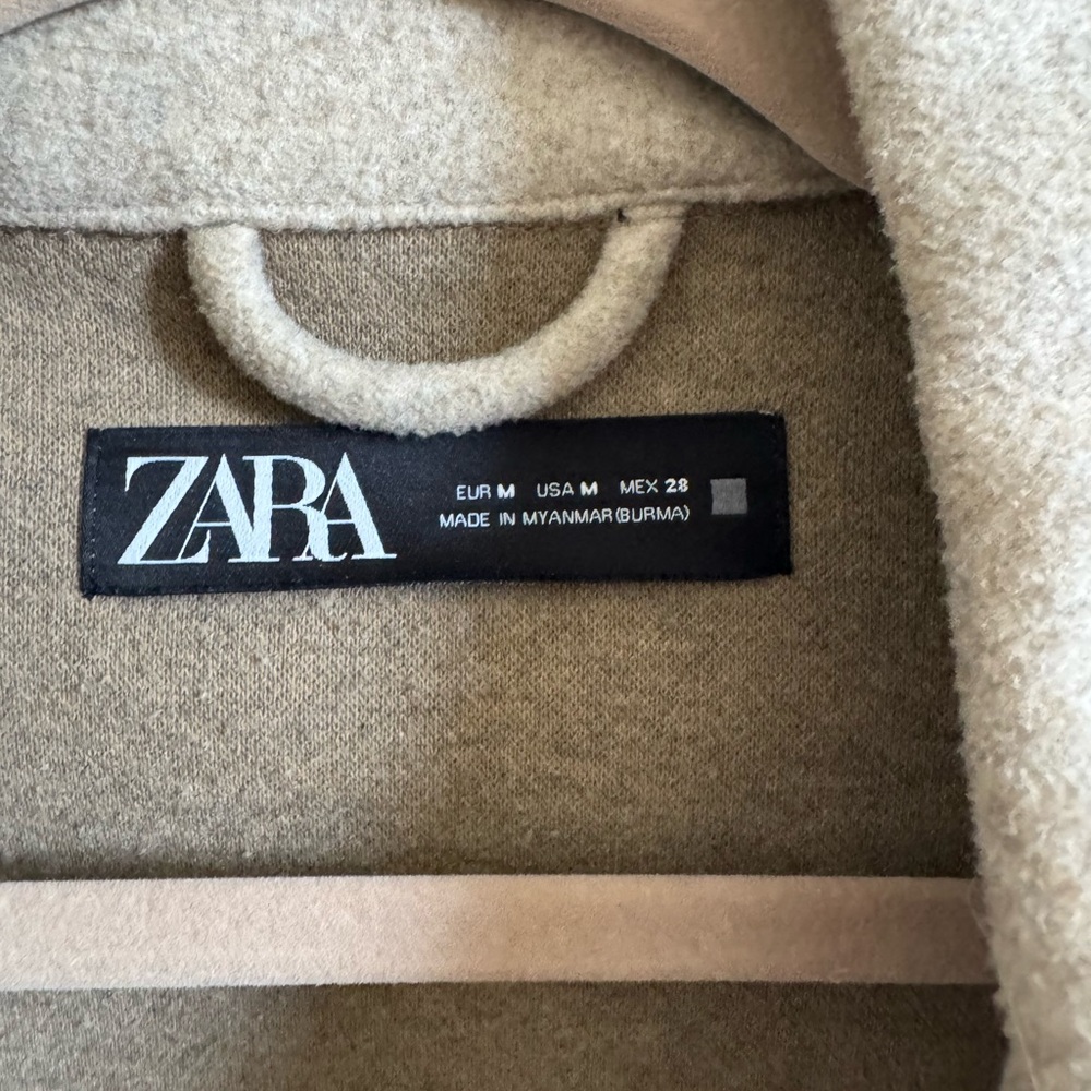 Zara Button Up Shacket medium - Picture 4 of 4